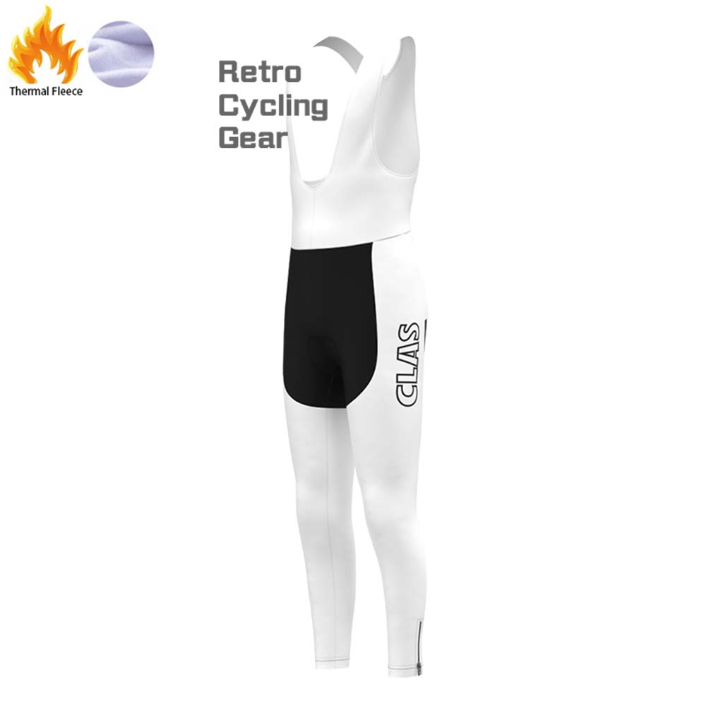 1990s CLAS Fleece Retro Cycling Bib Pants