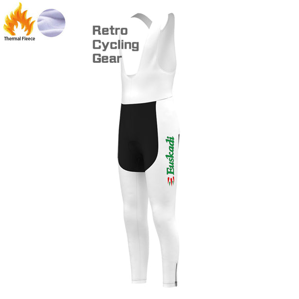 euskaltel Fleece Retro Cycling Bib Pants