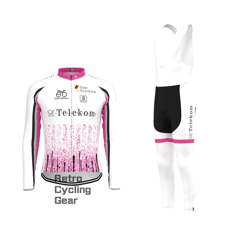 1990s Telekom Retro Short Sleeve Cycling Kits