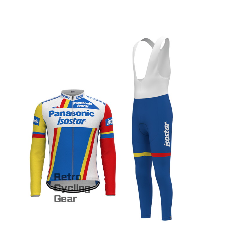 1980s Panasonic Retro Short Sleeve Cycling Kits