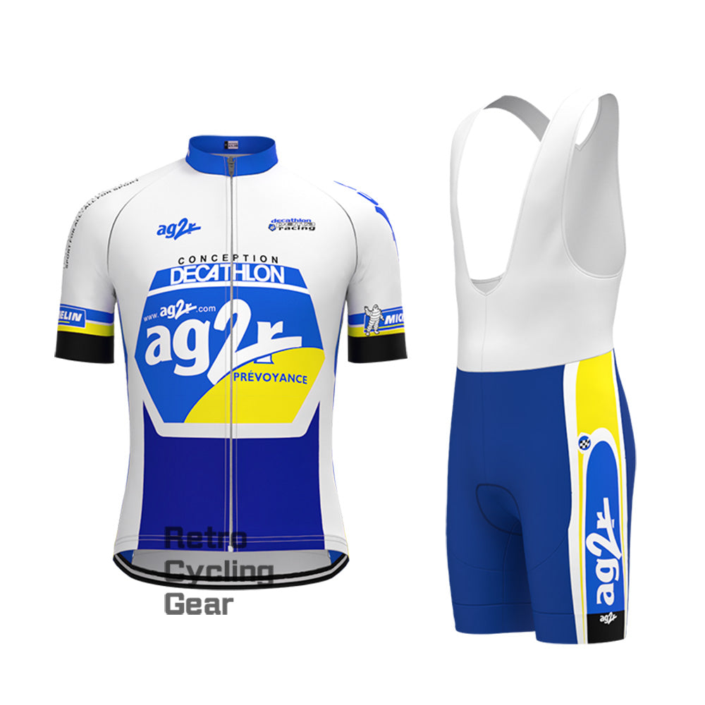 AG2R Retro Short Sleeve Cycling Kits