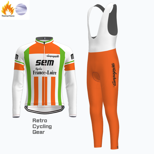 sem Fleece Retro Long Cycling Kits