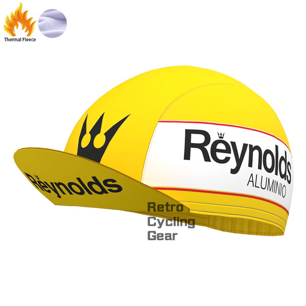 1990s yellow Reynolds Fleece Retro Long Cycling Kits