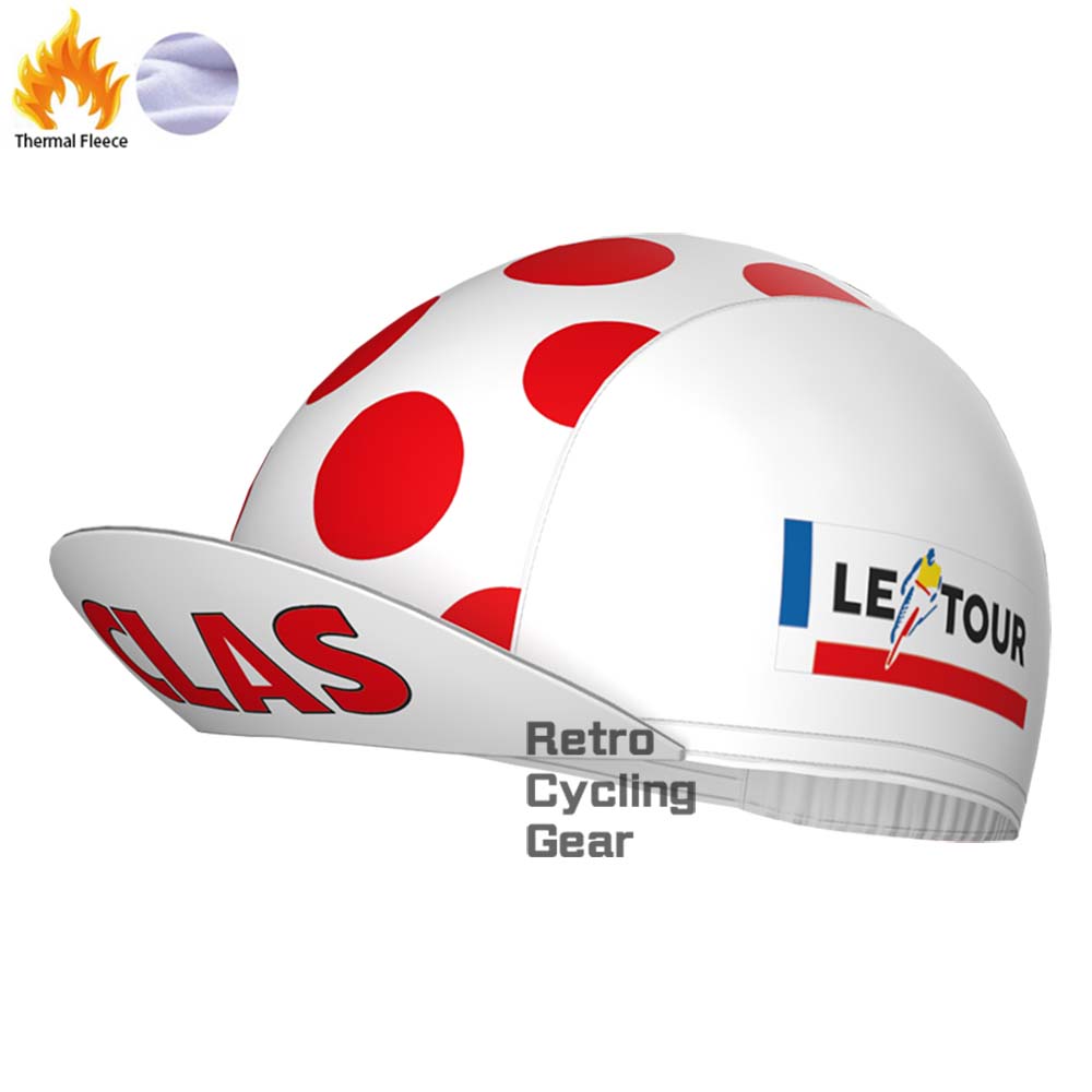 Red dot CLAS Retro Cycling Cap