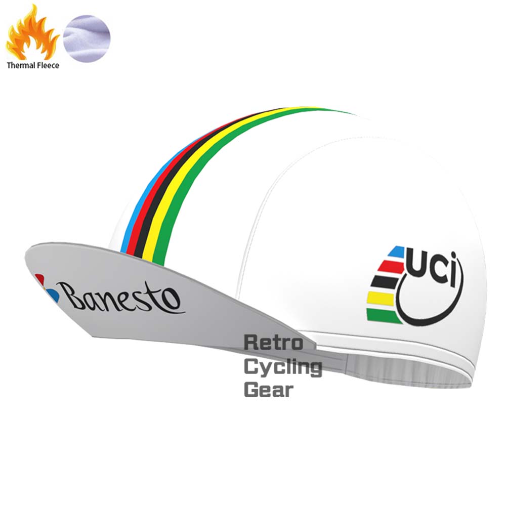 Streak Banesto Fleece Retro Long Cycling Kits