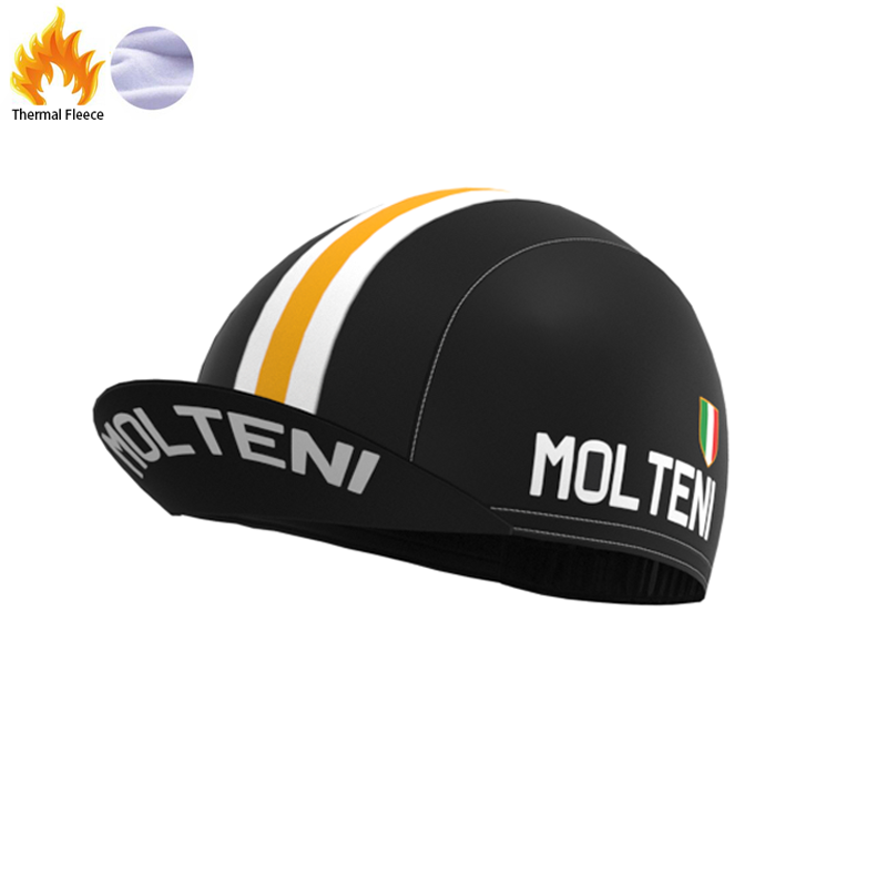 MOLTENI Black Fleece Retro Cycling Kits