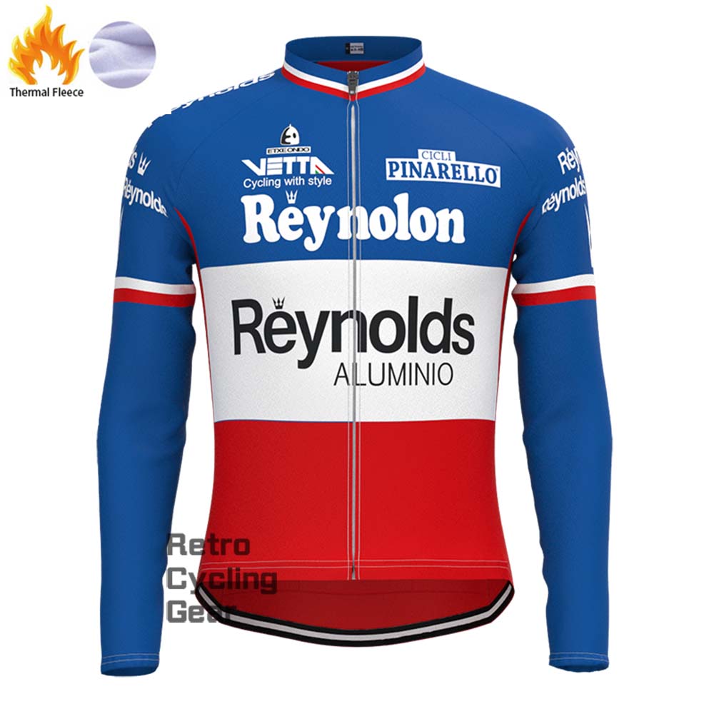 1990s Reynolds Fleece Retro Long Sleeves Jerseys