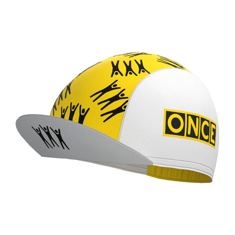 ONCE Yellow Retro Cycling Cap