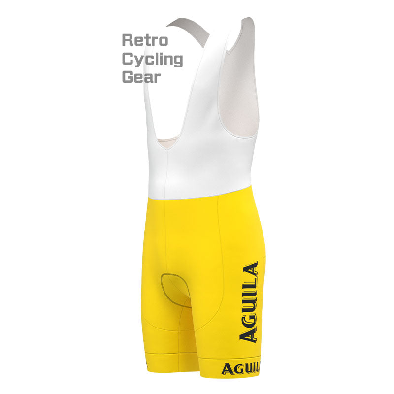 ONCE Yellow Retro Short Sleeve Cycling Kits