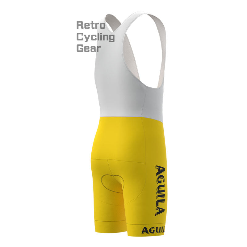 ONCE Yellow Retro Bib Cycling Shorts