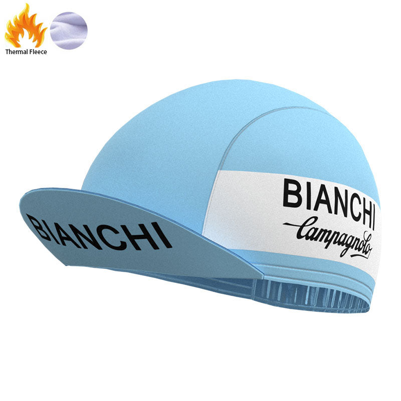 Bianchi Blue Fleece Retro Cycling Kits