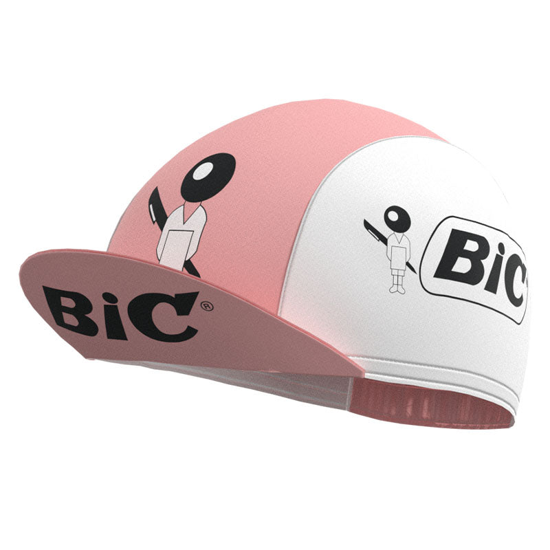 BIC Pink Retro Langarm-Fahrradset