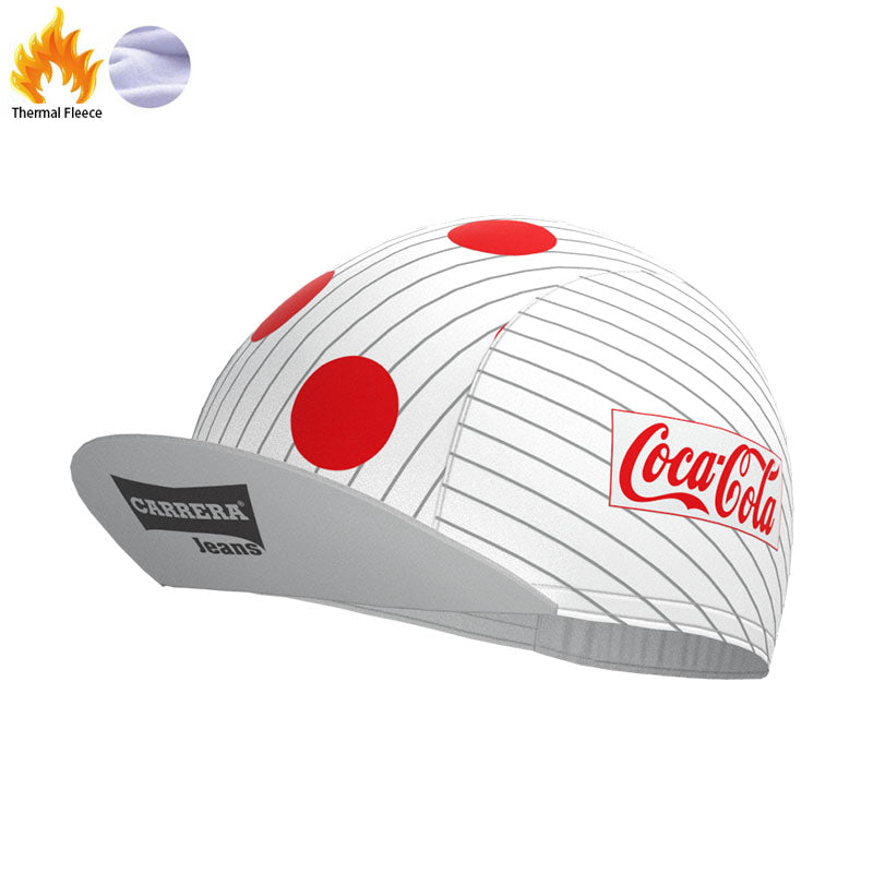 Carrera Red Dot Retro Cycling Cap