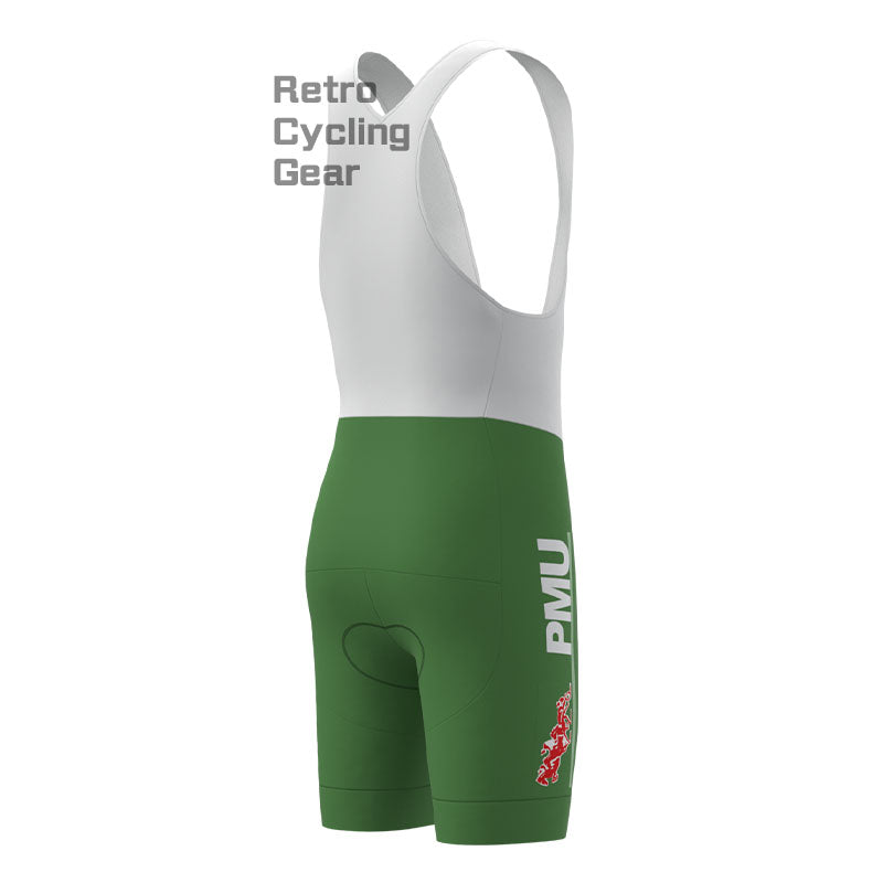 Carrera Green Retro Short Sleeve Cycling Kits