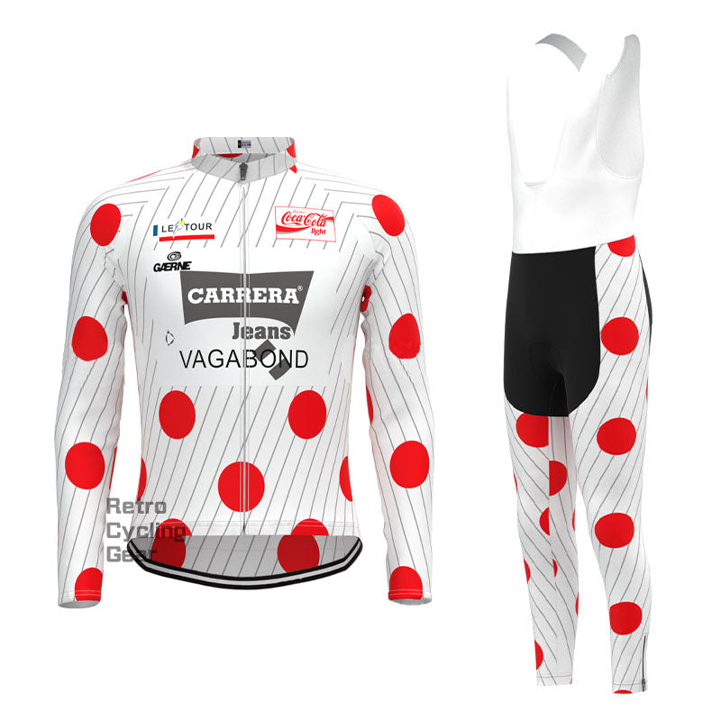 Carrera Red Dot Retro Long Sleeve Cycling Kits