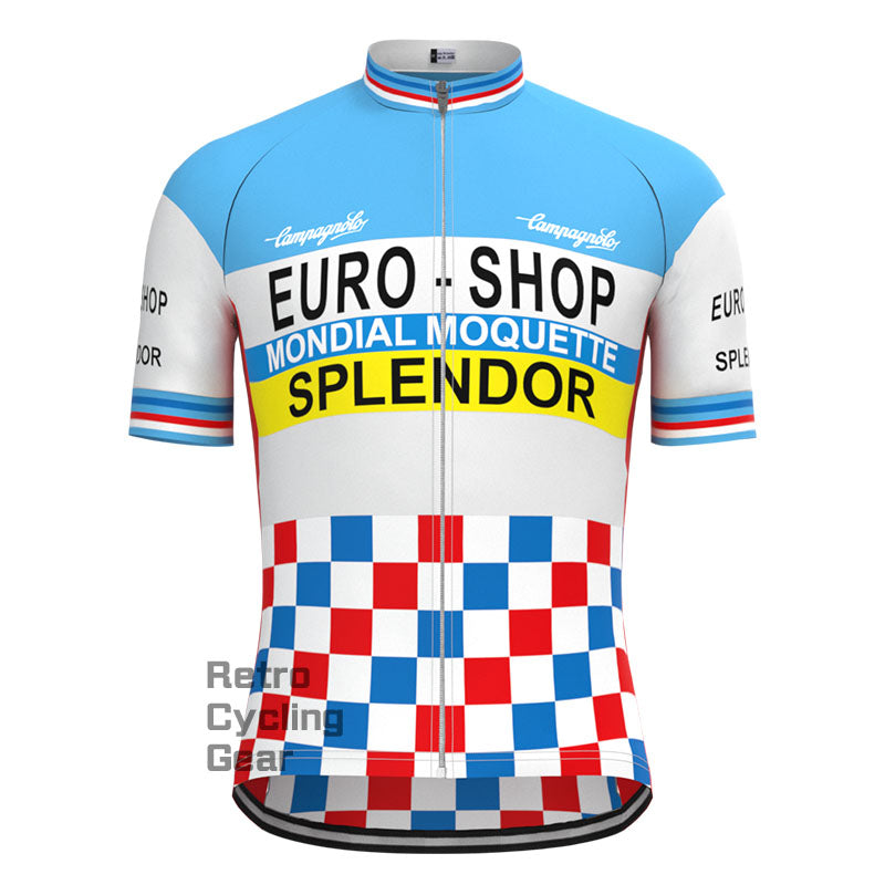 EURO Retro Langarm-Radsport-Set