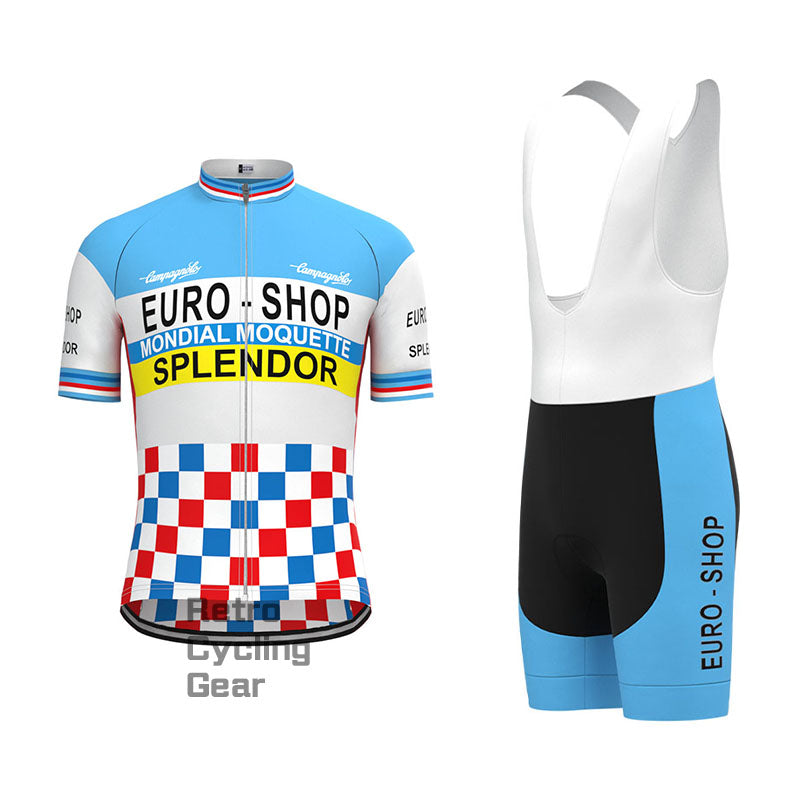 EURO Retro Long Sleeve Cycling Kit