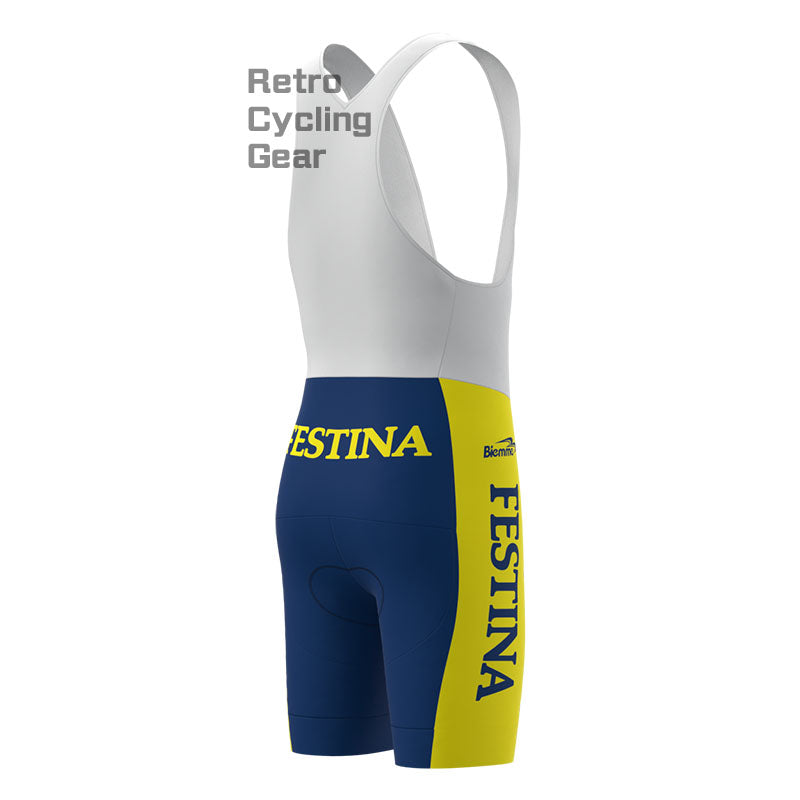 90s FESTINA Retro Bib Cycling Shorts