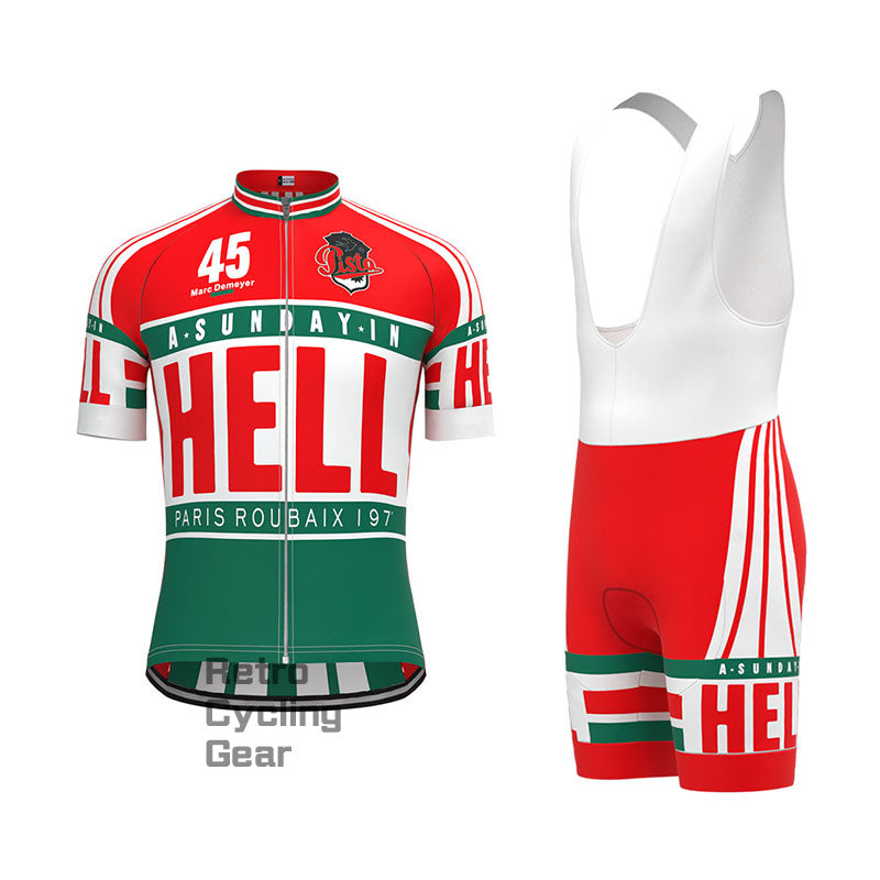 HELL Retro Long Sleeve Cycling Kit