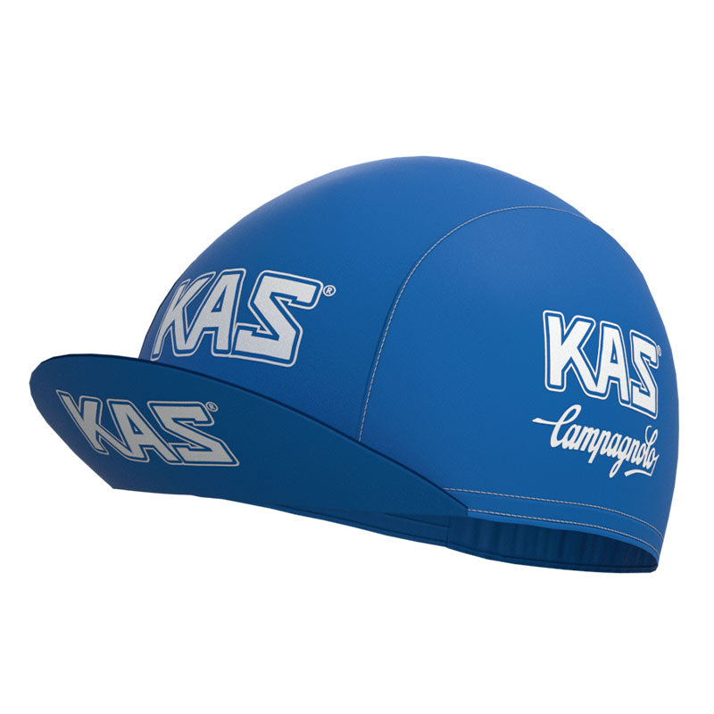 KAS Blaues Retro-Langarm-Radsport-Set