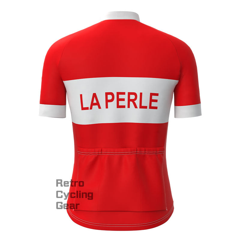 LA PERLE Retro Short Sleeve Cycling Jersey