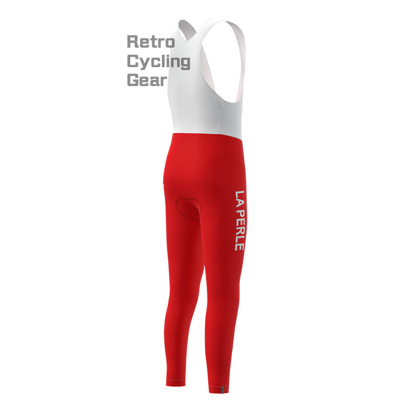 LA PERLE Fleece Retro Cycling Bib Pants