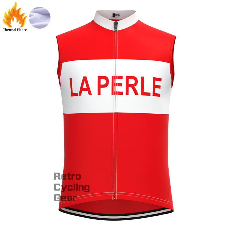 LA PERLE Fleece Retro Long Cycling Kits