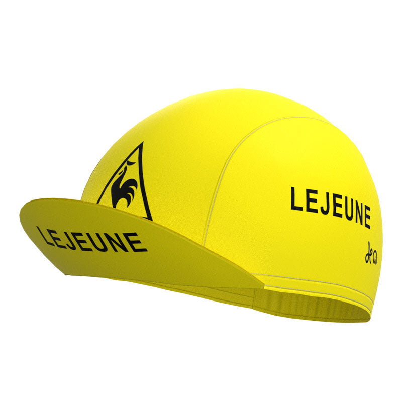 Lejeune Gelbes Retro-Langarm-Radsport-Set