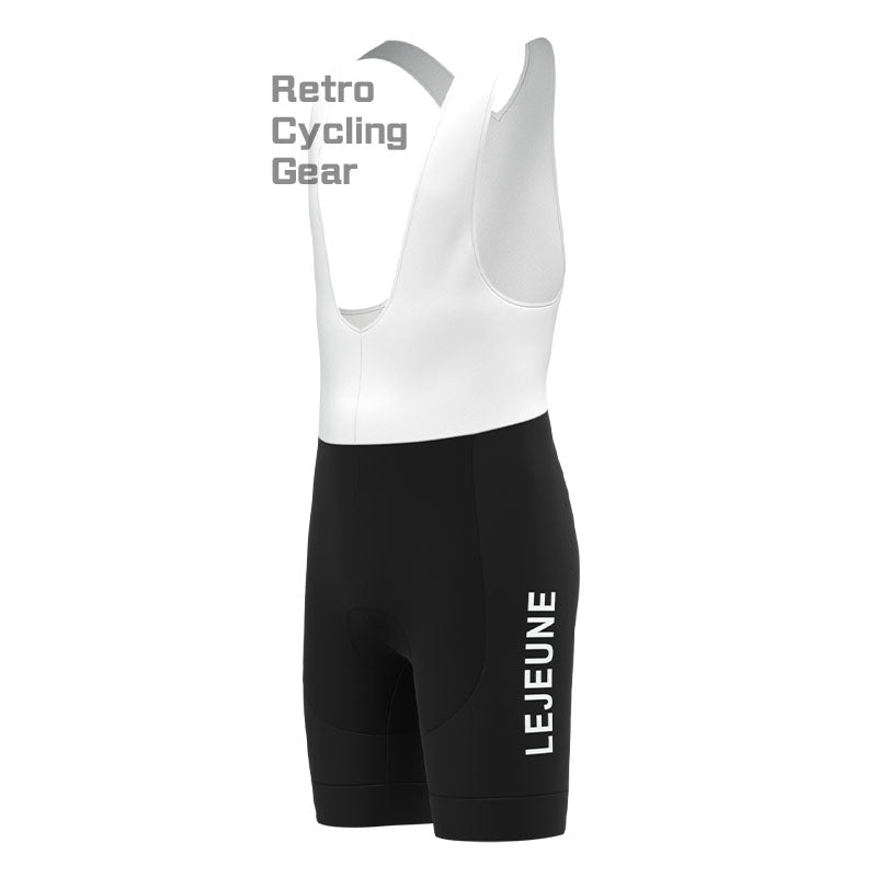 Lejeune Gelbes Retro-Langarm-Radsport-Set