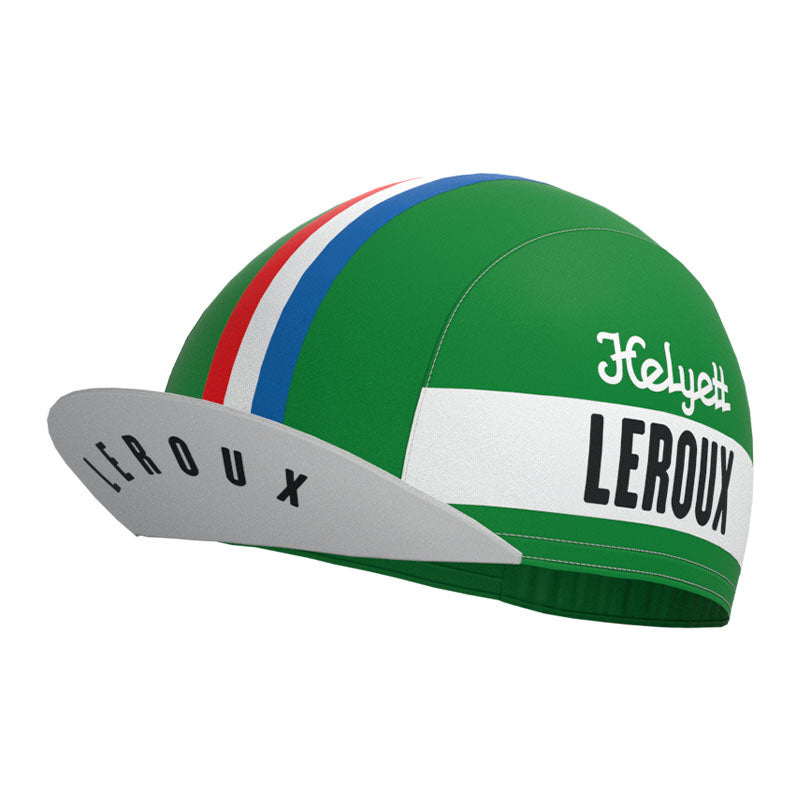 LEROUX Green Retro Long Sleeve Cycling Kit