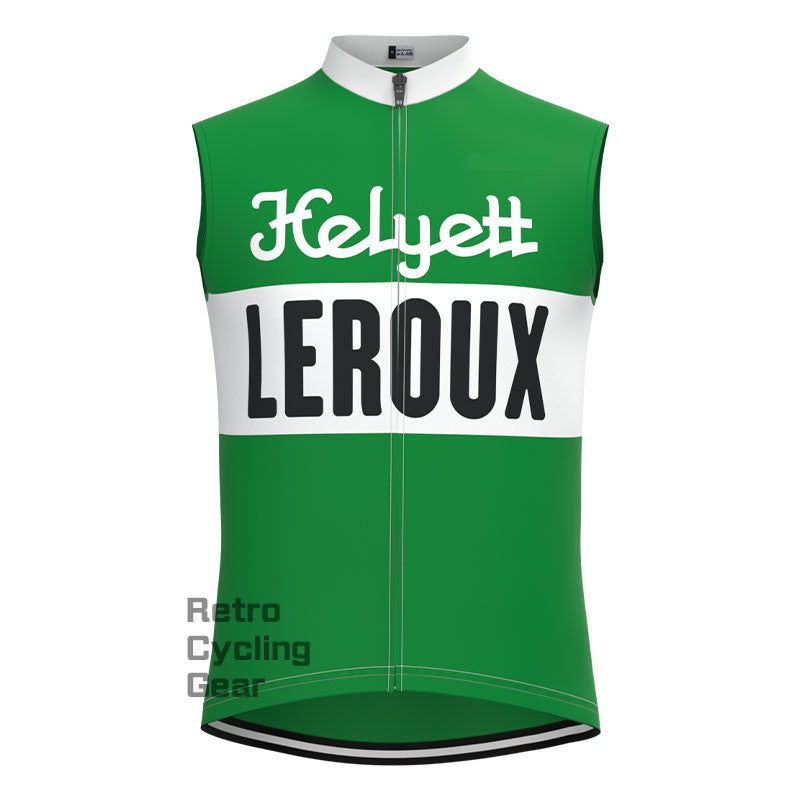 LEROUX Grüne Retro-Radweste