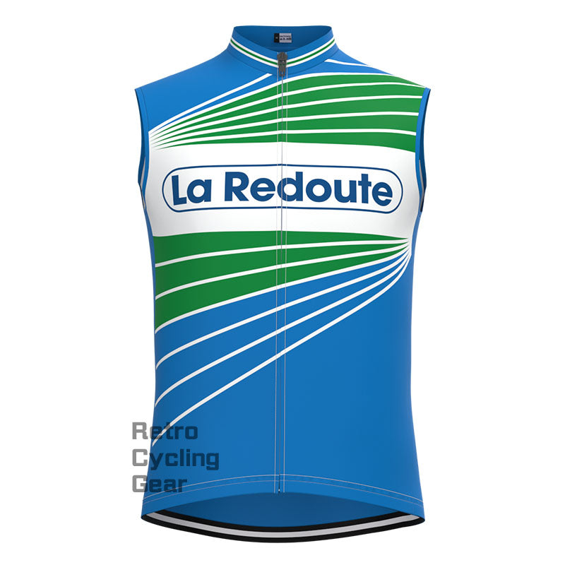 La Redoute Blue Retro Long Sleeve Cycling Kit