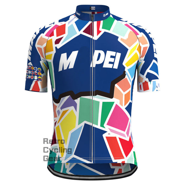 MAPE Retro Short Sleeves Cycling Jersey