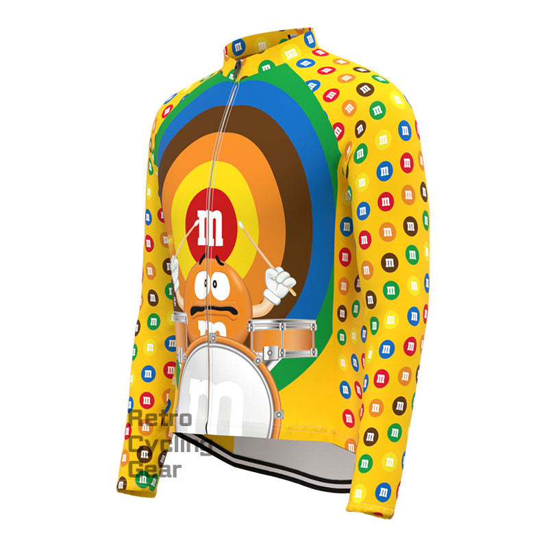 M&M Yellow Long Sleeve Jersey