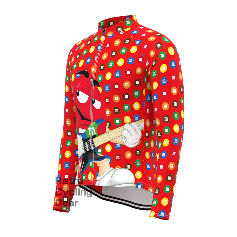 M&M Red Long Sleeve Jersey