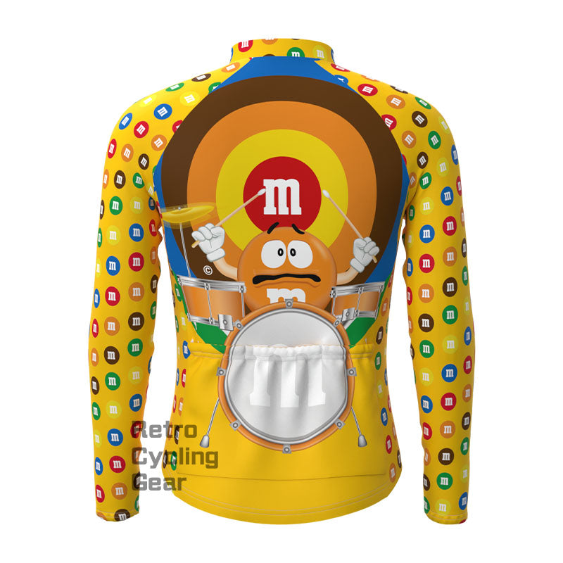 M&M Yellow Long Sleeve Jersey