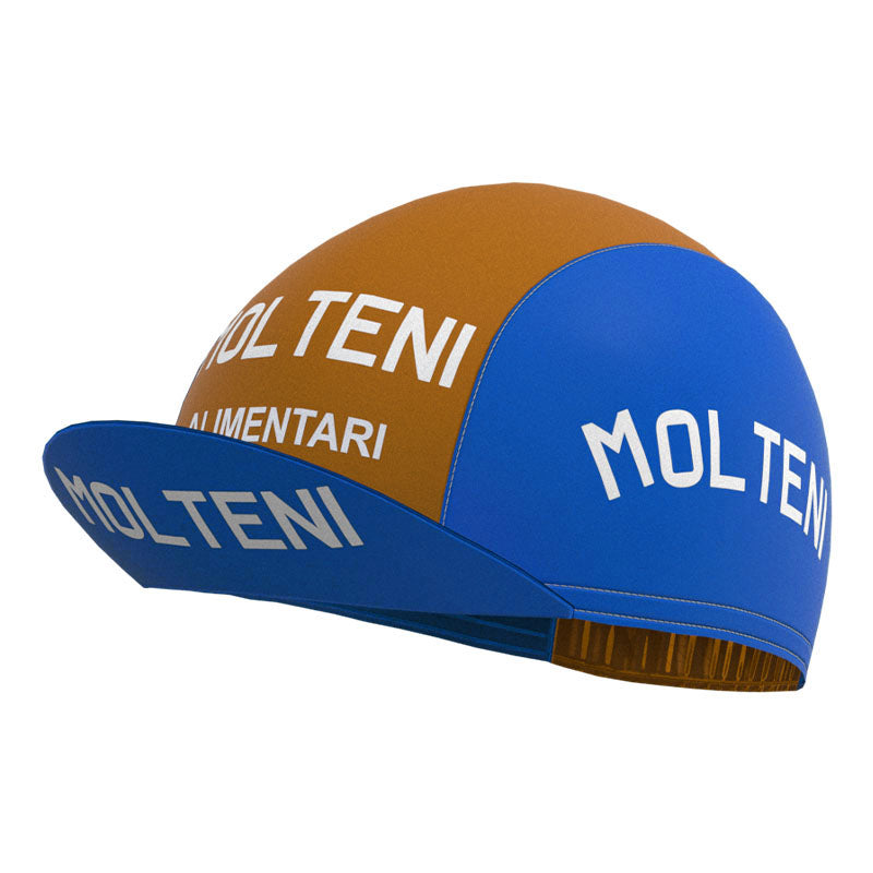 Molteni Brown Retro Langarm-Fahrradset