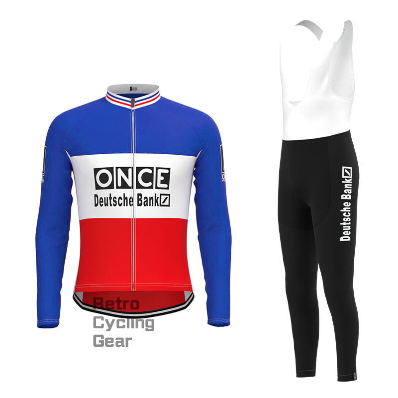 90s ONCE Retro Long Sleeve Cycling Kits