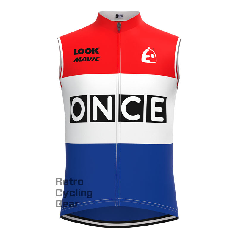 ONCE Red Retro Long Sleeve Cycling Kit