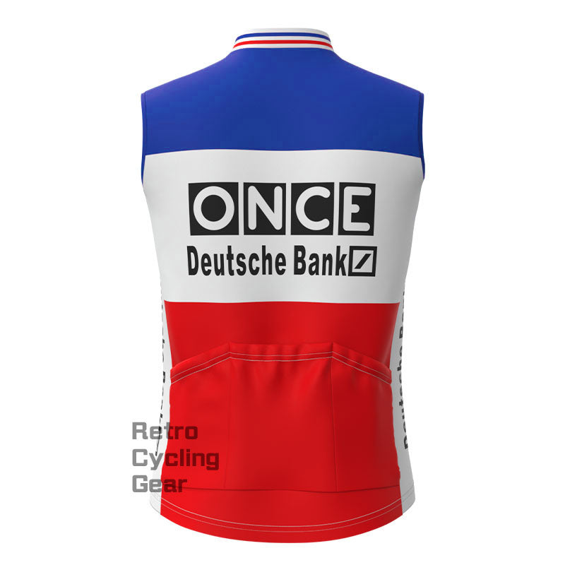 90s ONCE Fleece Retro Cycling Vest