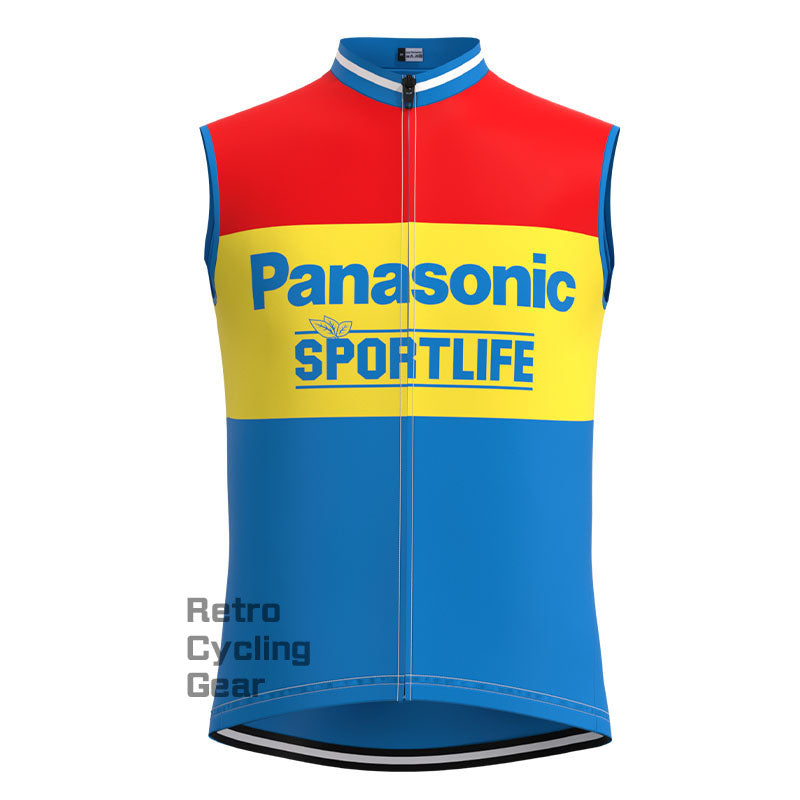 Panasonic Retro Kurzarm-Fahrradset