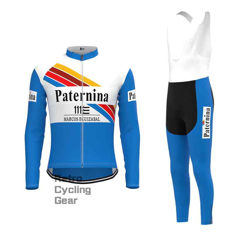 Paternina Retro Long Sleeve Cycling Kits