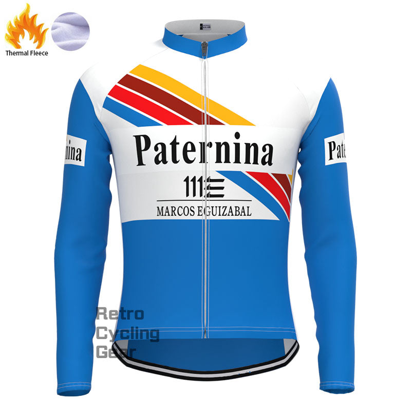 Paternina Fleece Retro Long Cycling Kits