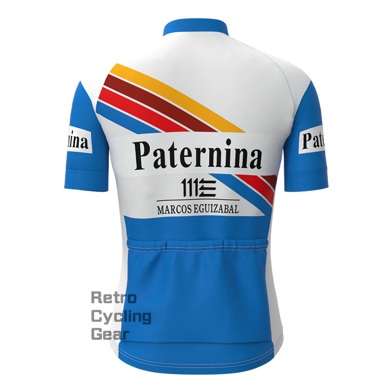 Paternina Retro Short Sleeve Cycling Jersey