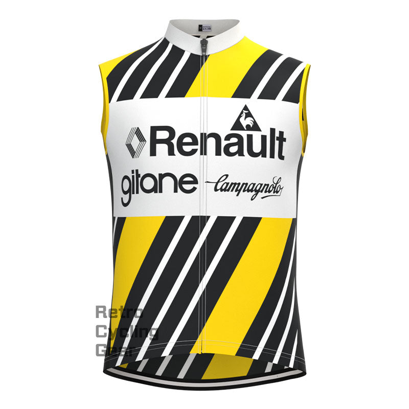 Renault Stripe Retro Kurzarm-Fahrradset