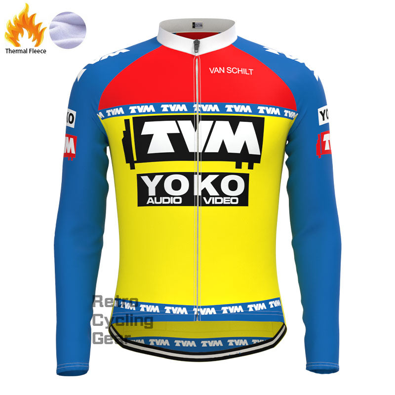 TVM Fleece Retro Long Cycling Kits