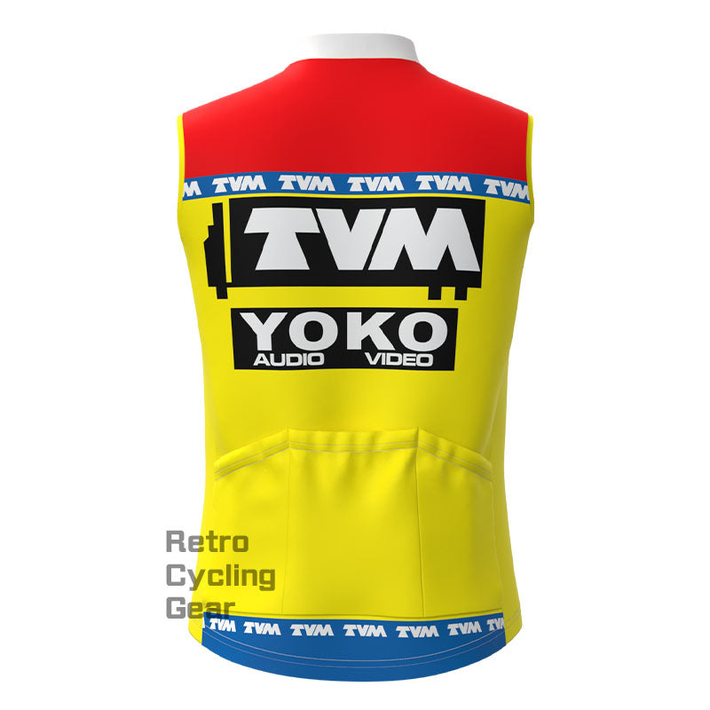 TVM Fleece Retro Cycling Vest