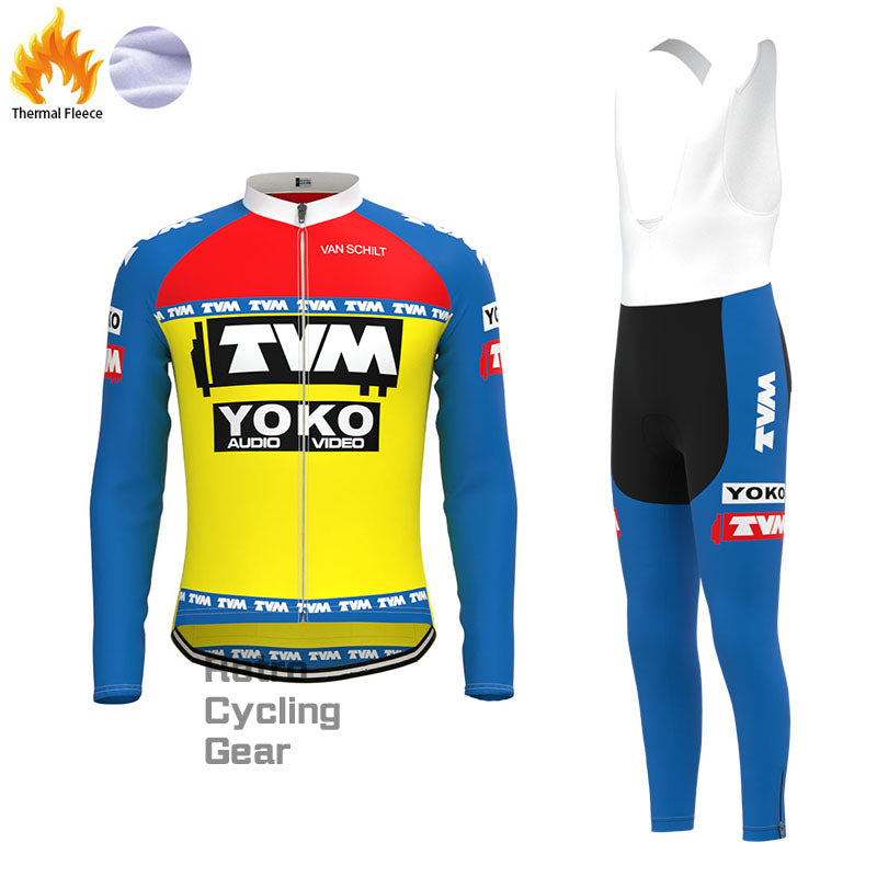 TVM Fleece Retro Long Cycling Kits