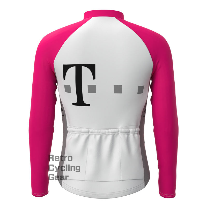 T Fleece Retro Long Sleeves Jerseys