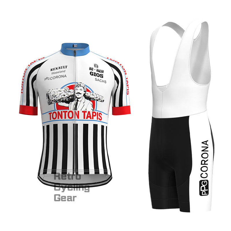 Tonton Retro Long Sleeve Cycling Kit